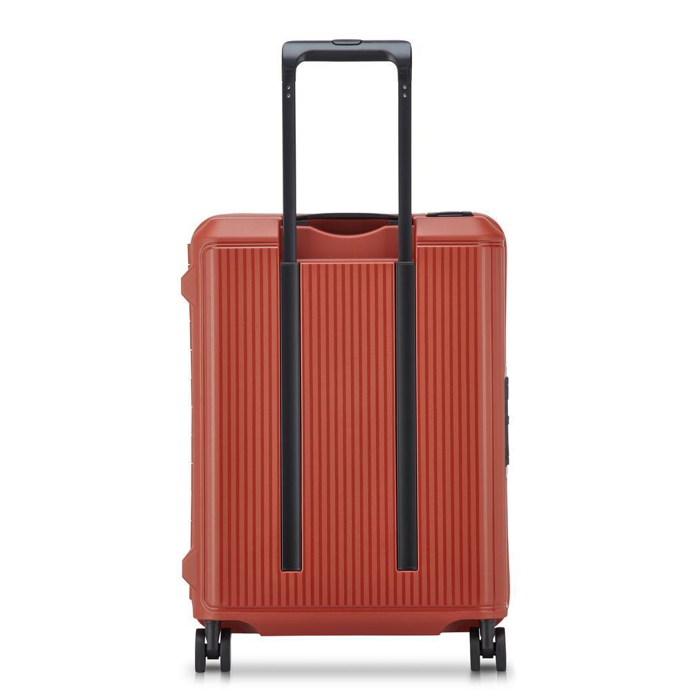 Delsey Vauban kabin trillekoffert 55 cm 44 Liter Terracotta-Harde kofferter-BagBrokers