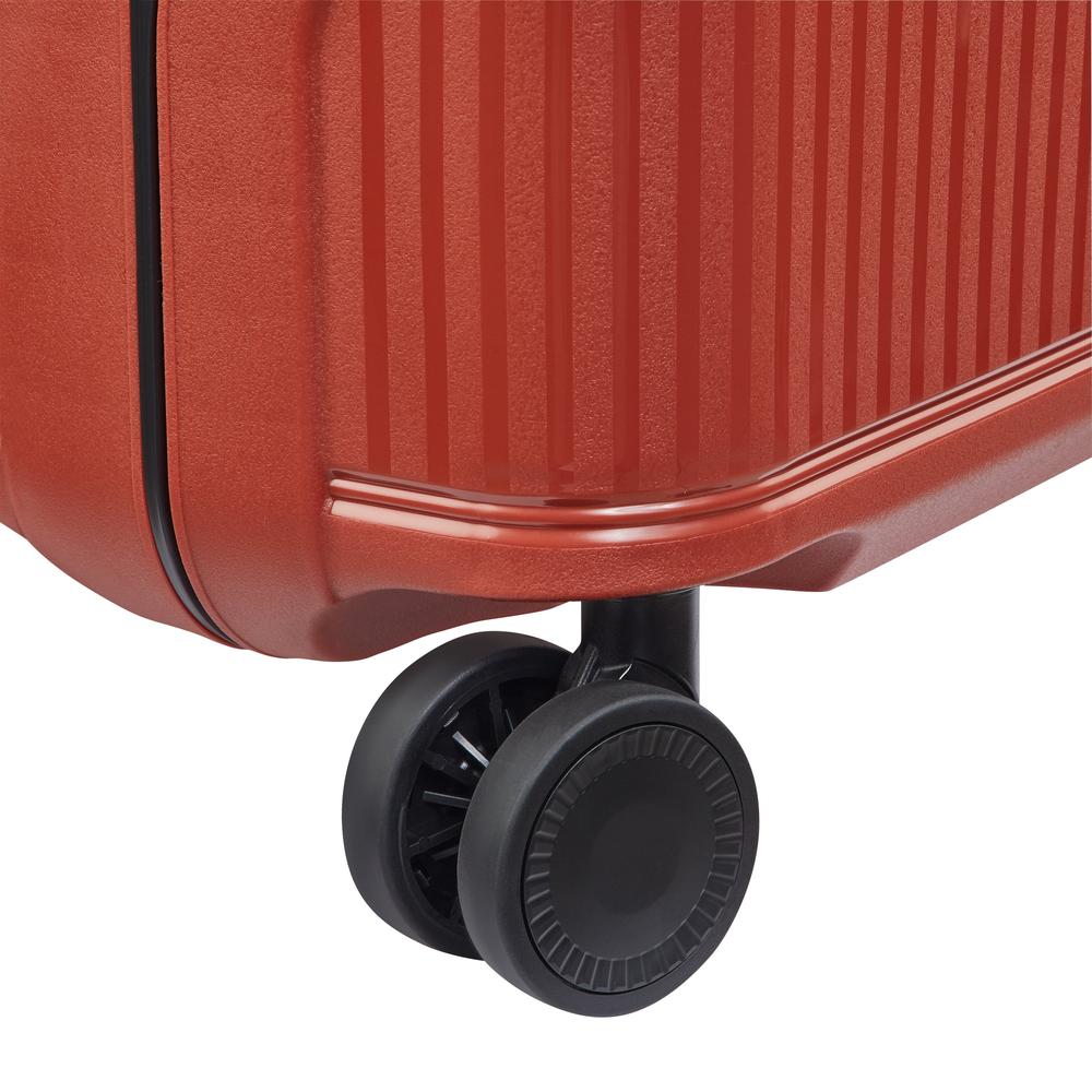 Delsey Vauban kabin trillekoffert 55 cm 44 Liter Terracotta-Harde kofferter-BagBrokers