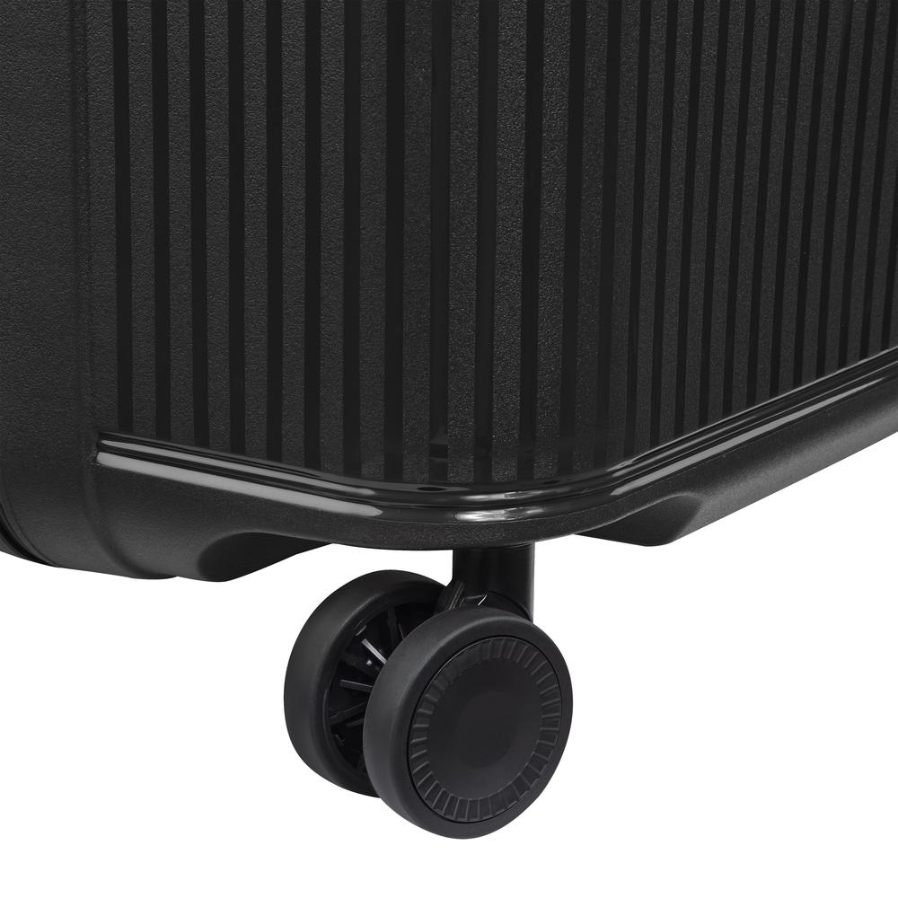 Delsey Vauban medium koffert 70 cm 105 Liter Black-Harde kofferter-BagBrokers
