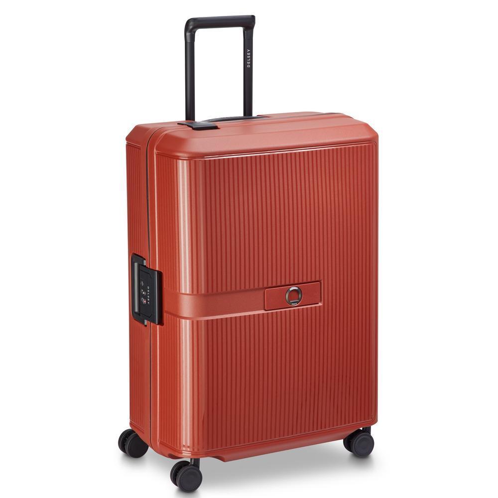 Delsey Vauban medium koffert 70 cm 105 Liter Terracotta-Harde kofferter-BagBrokers