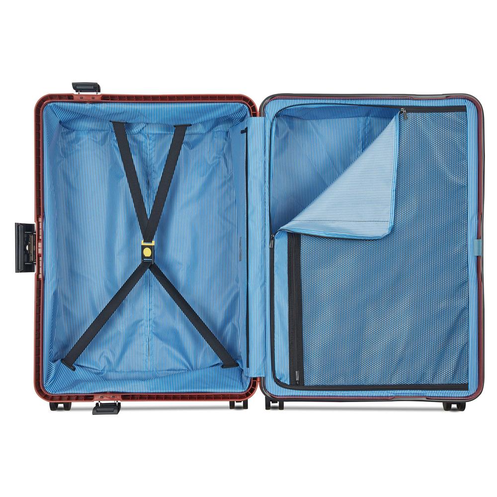 Delsey Vauban medium koffert 70 cm 105 Liter Terracotta-Harde kofferter-BagBrokers