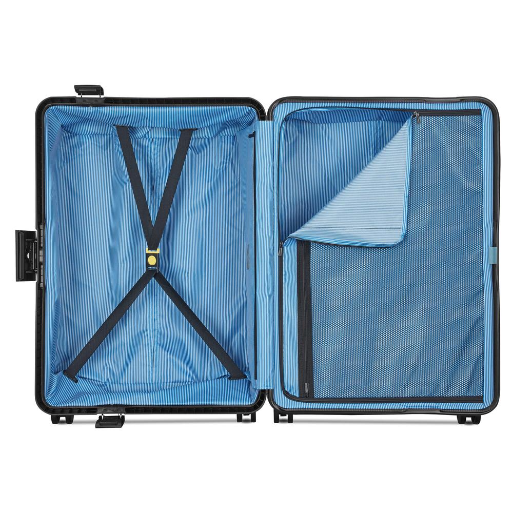 Delsey Vauban stor koffert 76 cm 122 Liter Black-Harde kofferter-BagBrokers