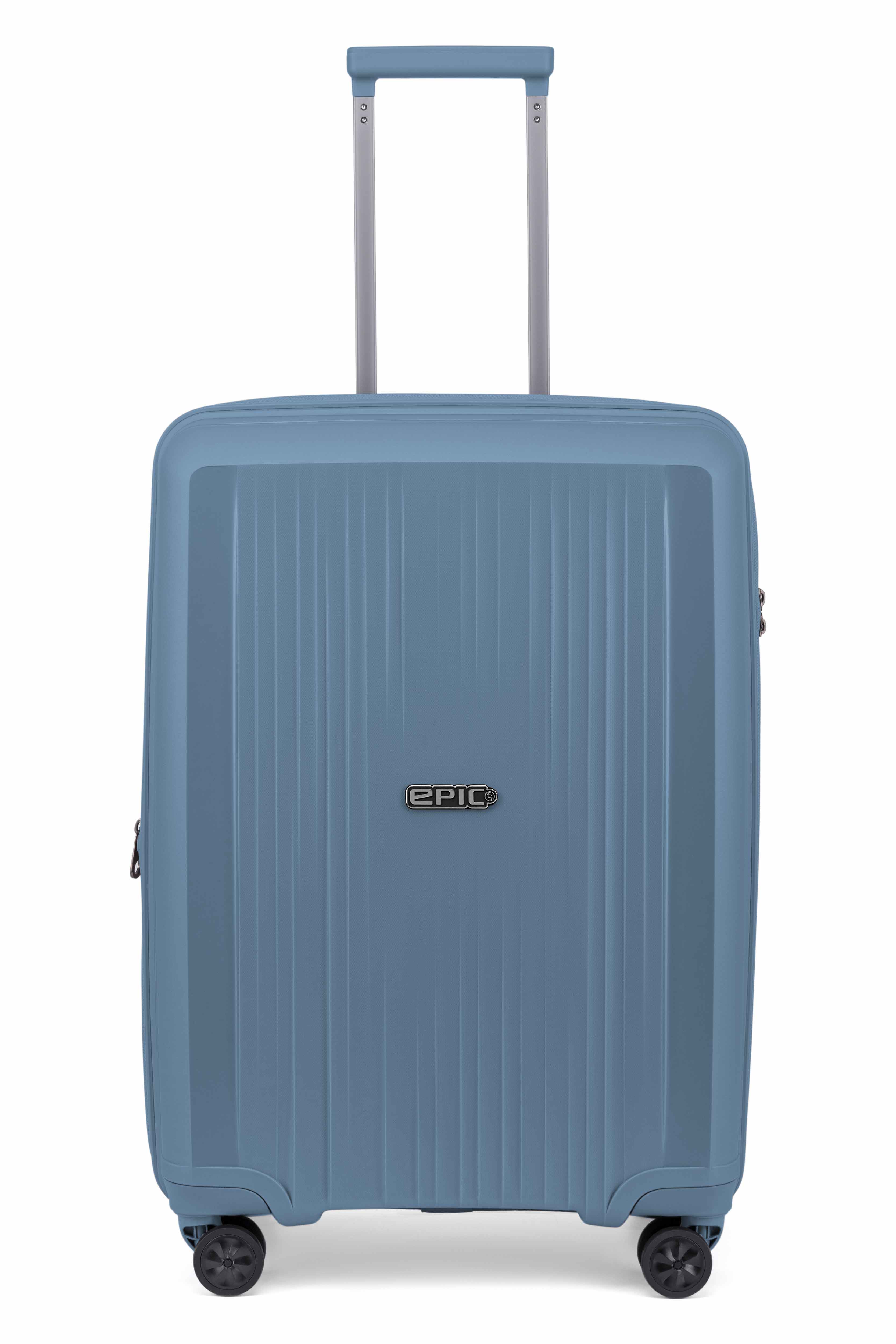 Epic HALO hard utvidbar medium koffert 65 cm FolkstoneBLUE
