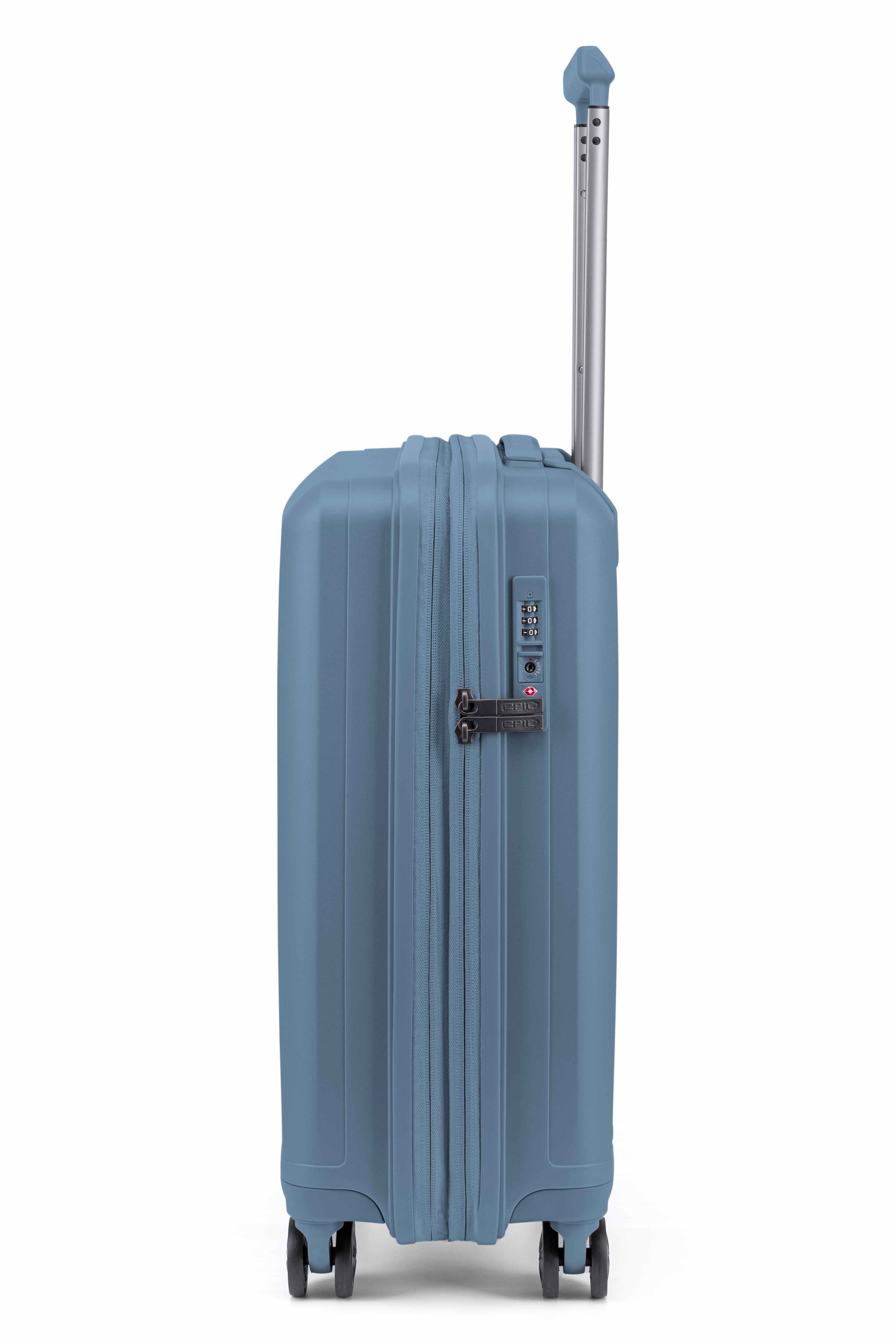 Epic HALO hard utvidbar kabinkoffert 55 cm FolkstoneBLUE