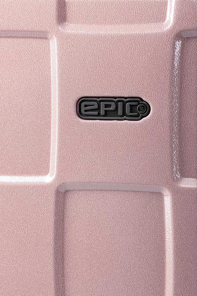 Epic Crate Reflex EVO kabinkoffert med 4 hjul 55 cm CrystalROSE-Harde kofferter-BagBrokers