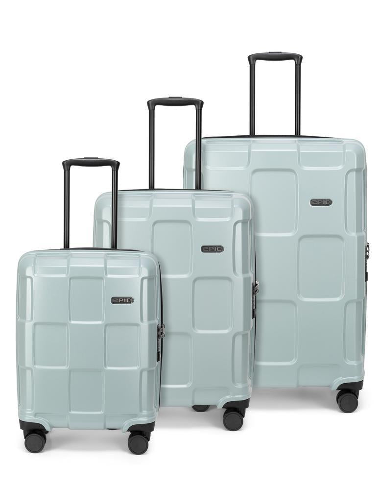 Epic Crate Solid 3-sett 75/65/55 StealthGREEN-Harde kofferter-BagBrokers