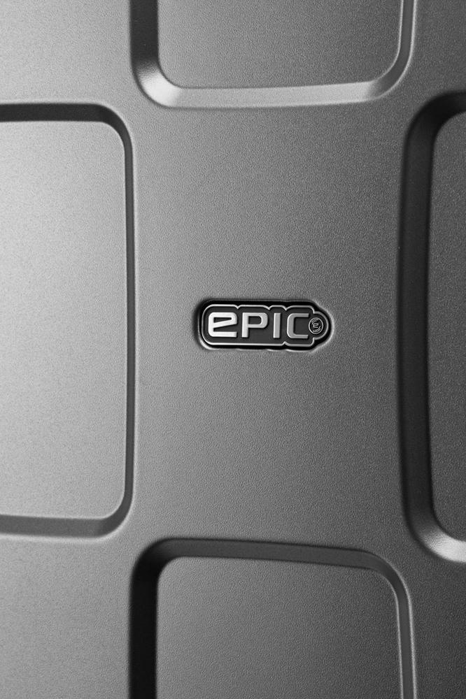 Epic Crate Solid koffertsett StealthGREY-Harde kofferter-BagBrokers