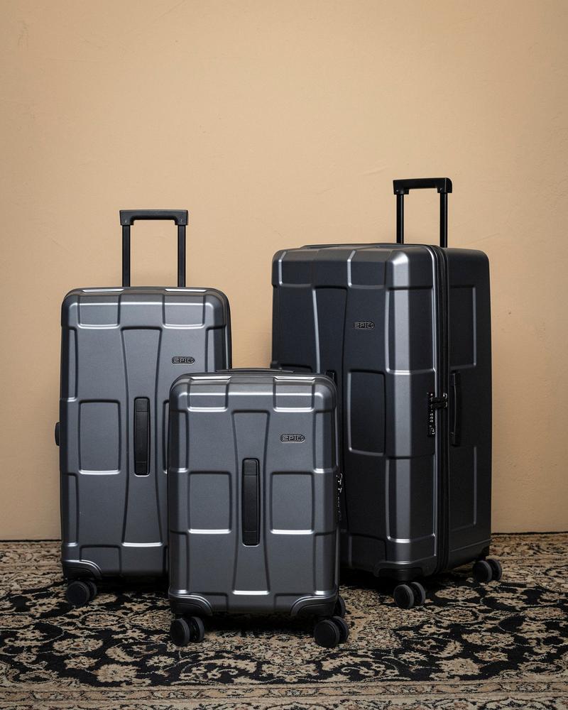 Epic Crate Trunks 3-set 55/72/82 StealthGREY-Harde kofferter-BagBrokers