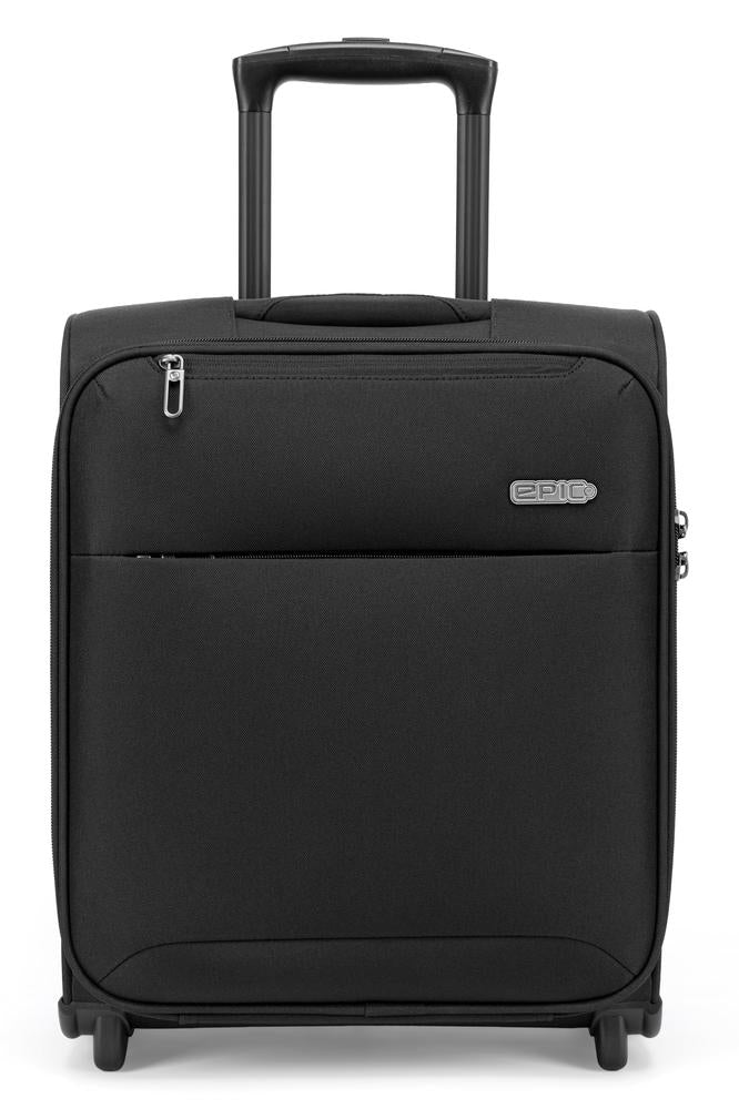 Epic Discovery Neo myk liten kabinkoffert 45 cm med 2 hjul Svart-Myke kofferter-BagBrokers