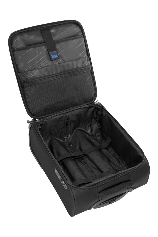 Epic Discovery Neo myk liten kabinkoffert 45 cm med 2 hjul Svart-Myke kofferter-BagBrokers