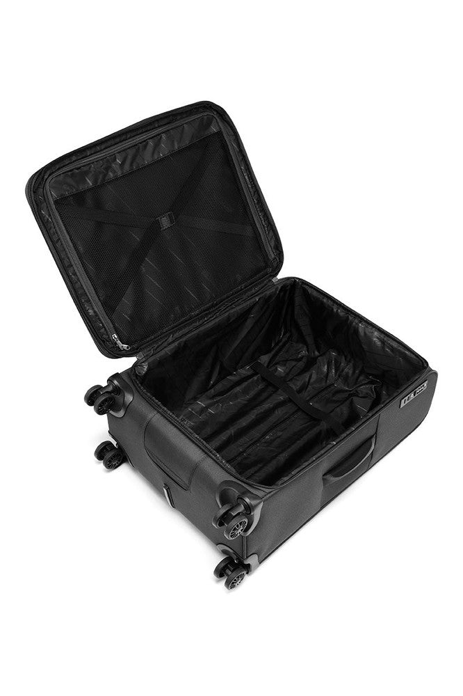 Epic Discovery Neo myk utvidbar koffertsett i 3 deler Svart-Myke kofferter-BagBrokers