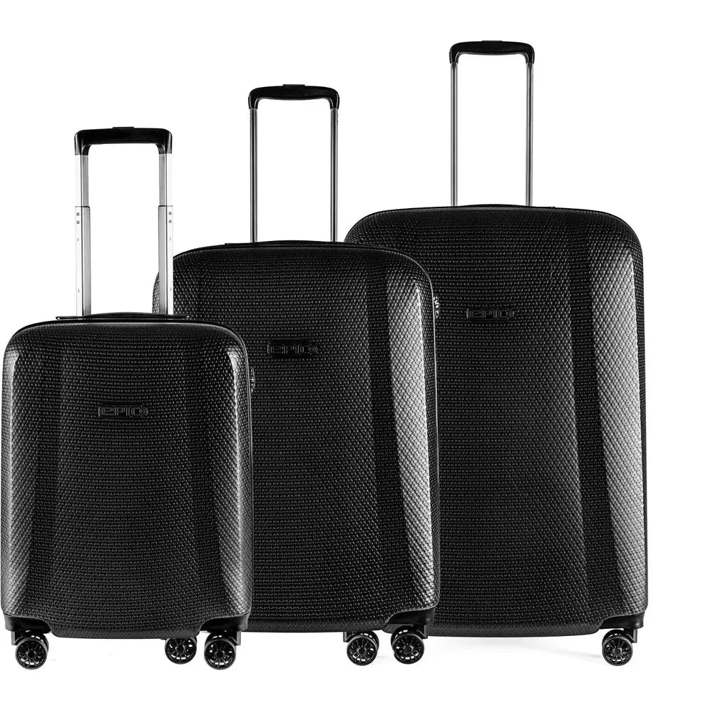Epic GTO 5.0 Koffertsett i 3 deler FrozenBlack-Harde kofferter-BagBrokers