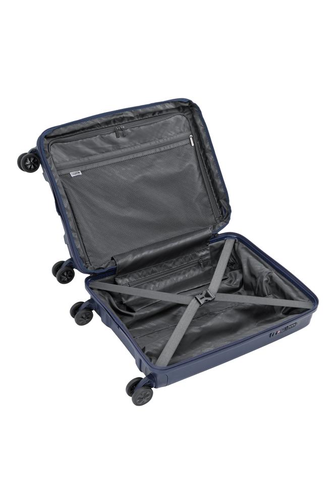 Epic HALO hard utvidbar kabinkoffert 55 cm PeacotBLUE-Harde kofferter-BagBrokers