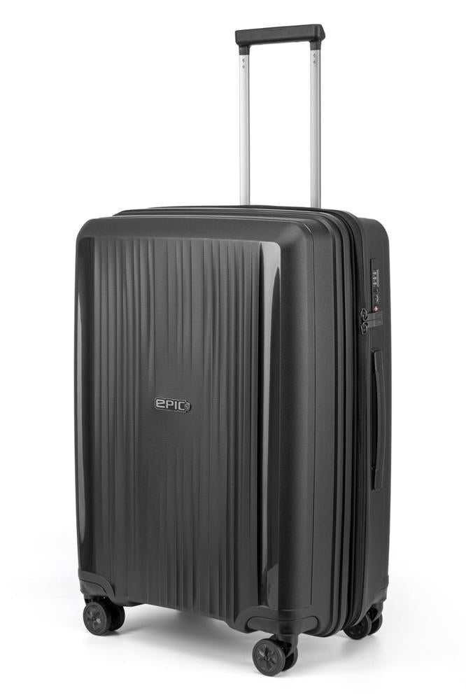 Epic HALO hard utvidbar medium koffert 66 cm InstantBLACK-Harde kofferter-BagBrokers