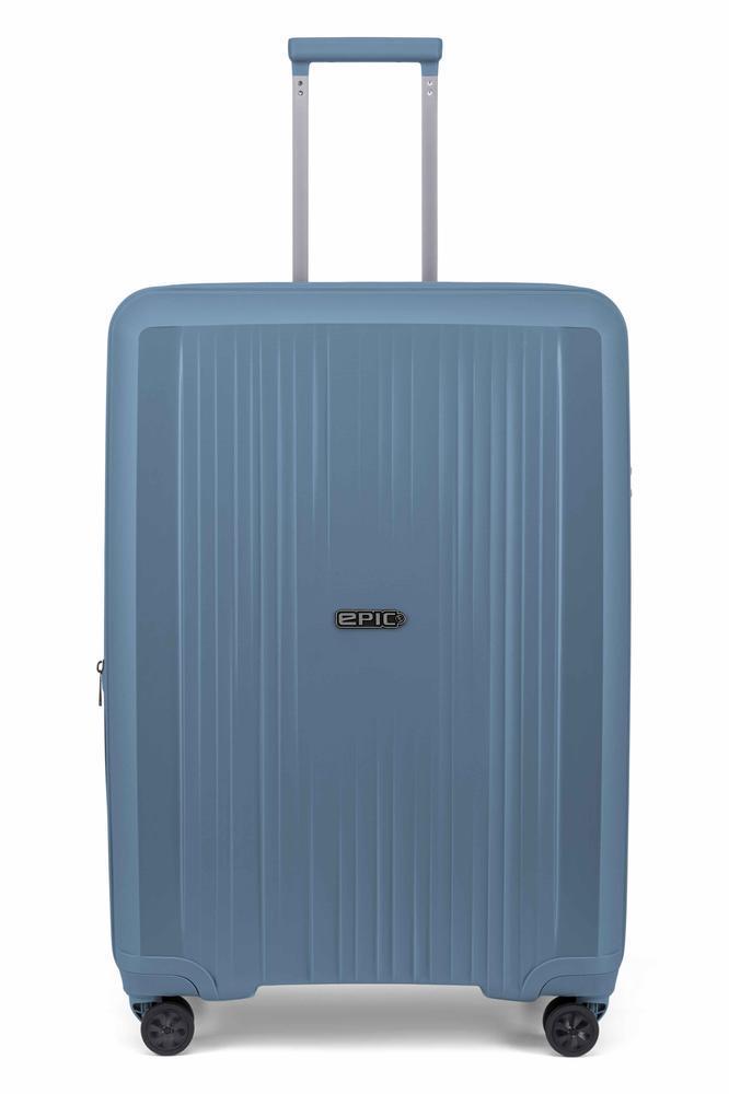 Epic HALO hard utvidbar stor koffert 73 cm FolkstoneBLUE-Harde kofferter-BagBrokers