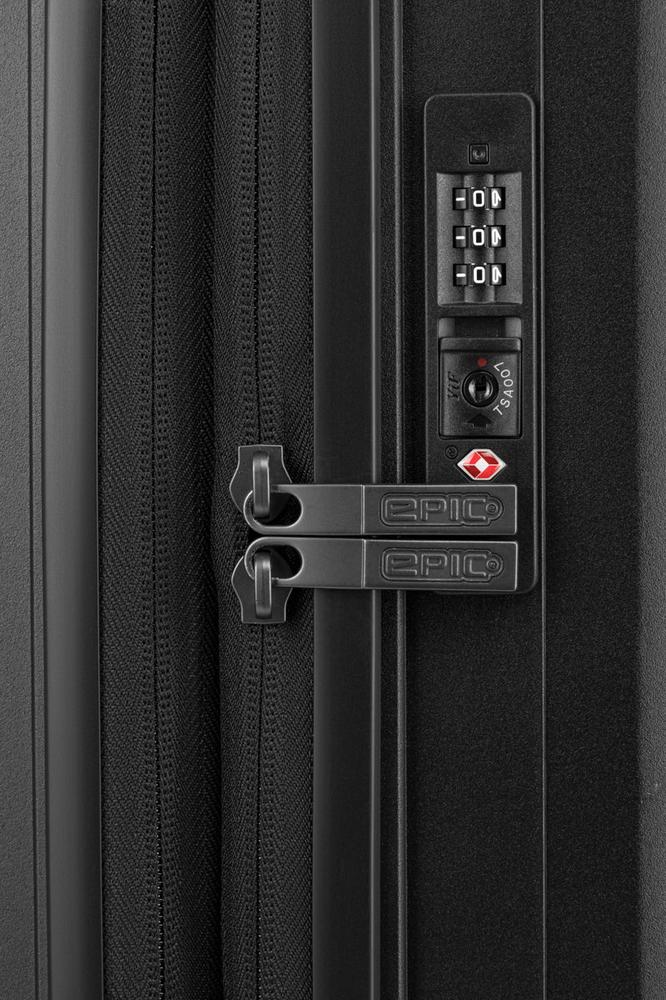 Epic HALO hard utvidbar medium koffert 66 cm InstantBLACK-Harde kofferter-BagBrokers