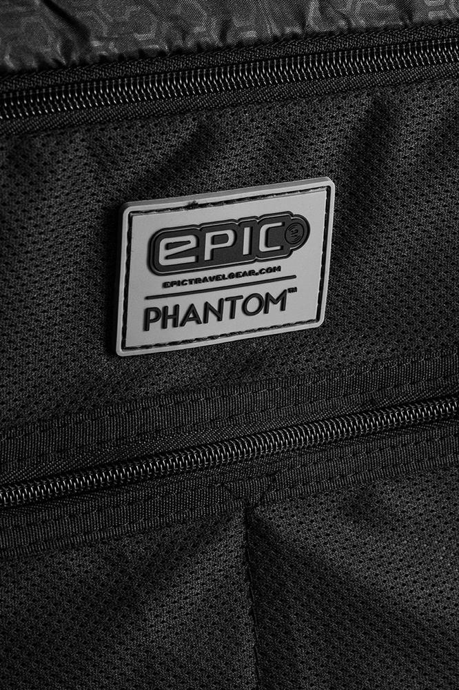 Epic Phantom SL 2-Sett med harde trillekofferter 55+76 cm BLACK-Harde kofferter-BagBrokers