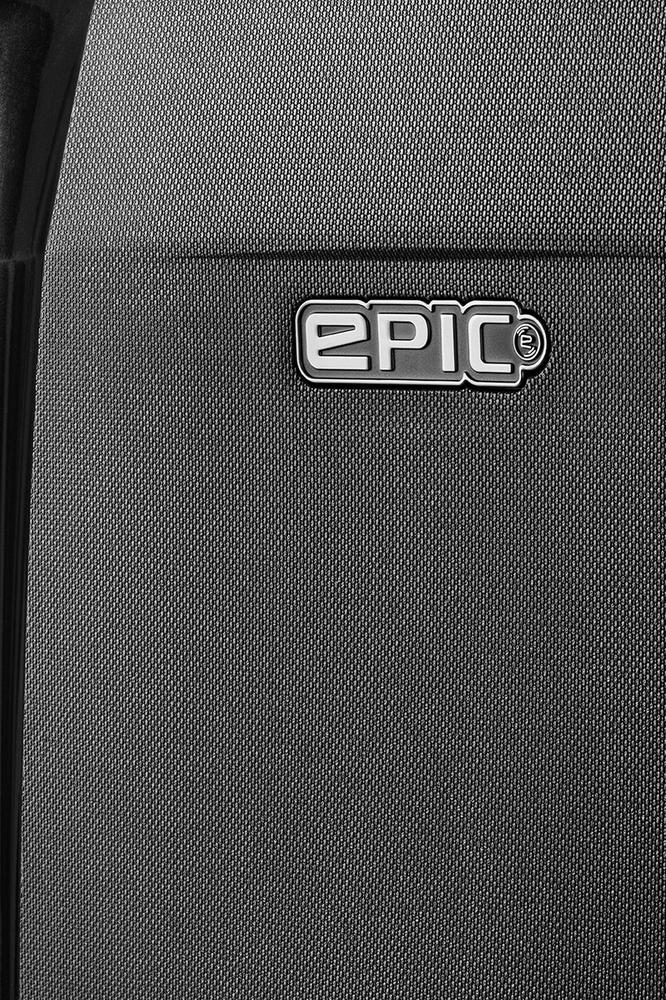 Epic Phantom SL 2-Sett med harde trillekofferter 55+76 cm BLACK-Harde kofferter-BagBrokers
