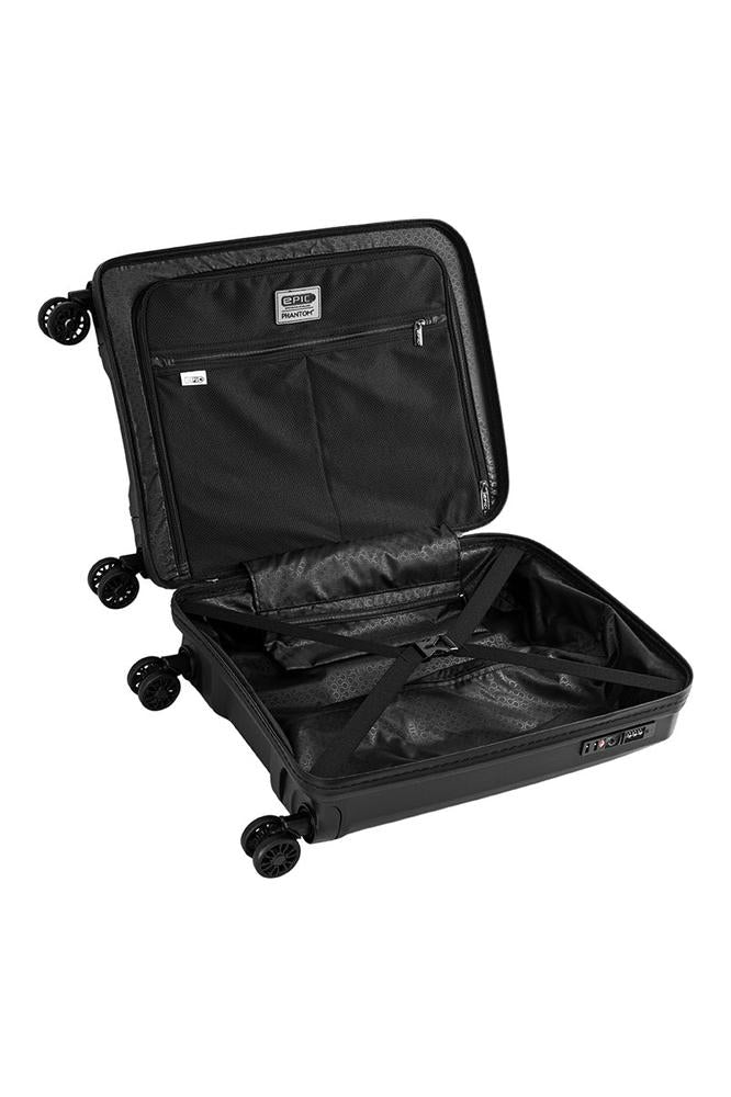 Epic Phantom SL 2-Sett med harde trillekofferter 55+76 cm BLACK-Harde kofferter-BagBrokers