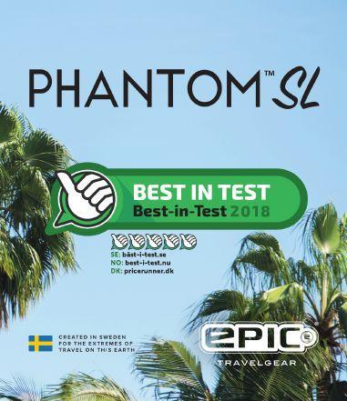 Epic Phantom SL. Sett med harde trillekofferter 55+66+76 cm. Phantom Black-Harde kofferter-BagBrokers