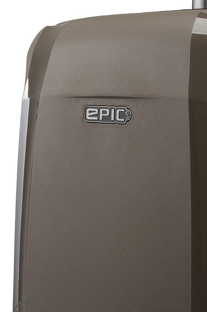 Epic Phantom SL Sett med harde trillekofferter 55+66+76 cm CedarBrown-Harde kofferter-BagBrokers