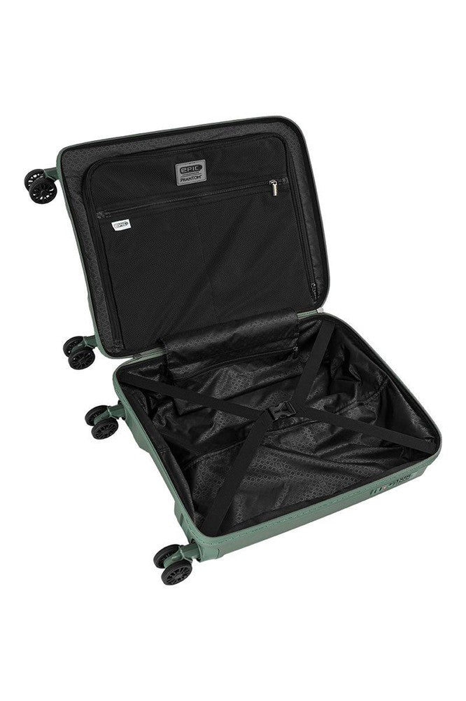 Epic Phantom SL lett kabin koffert 55 cm 37 liter 2,2 kg EdenGreen-Harde kofferter-BagBrokers