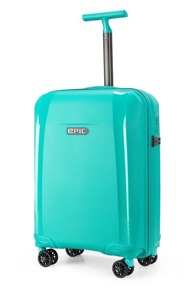 Epic Phantom SL lett kabin koffert 55 cm 37 liter 2,2 kg VividGREEN-Harde kofferter-BagBrokers