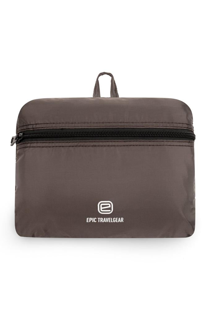 Epic XPAK Flight Sammenleggbar Duffelbag 24 liter Brun-Bagger-BagBrokers