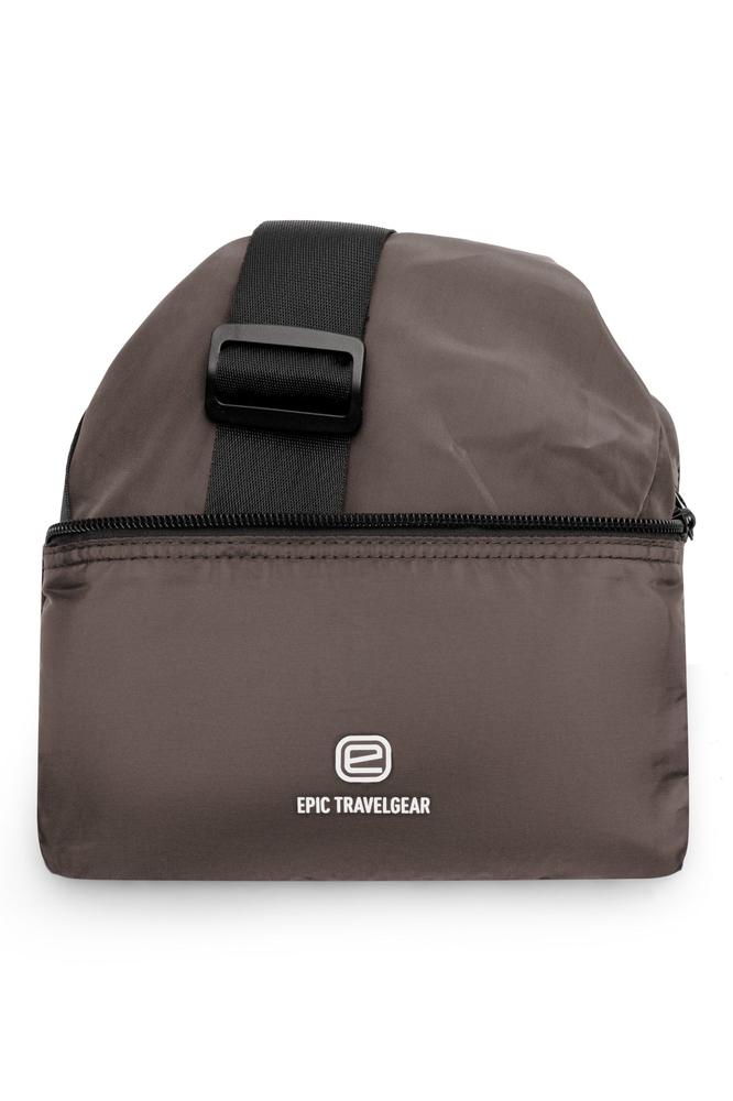 Epic XPAK Flight Sammenleggbar Duffelbag 24 liter Brun-Bagger-BagBrokers