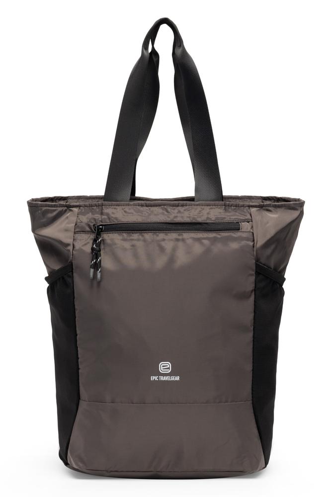 Epic XPAK Flight Sammenleggbar Tote Ryggsekk 24 liter Brun-Veske-BagBrokers