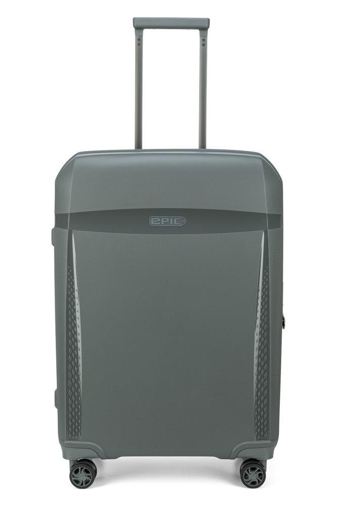 Epic Zeleste hard medium lett koffert 66 cm 71 liter GhostGREY-Harde kofferter-BagBrokers