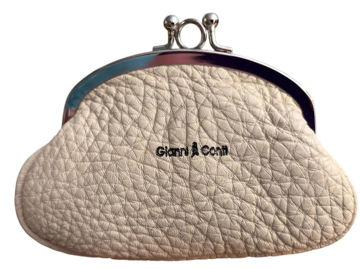 Gianni Conti Cherie Coin Purse Beige-Lommebok/ Kortholder-BagBrokers