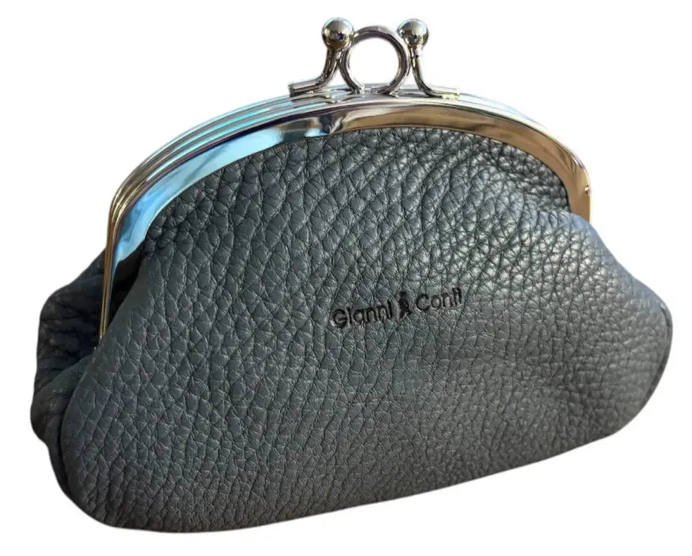 Gianni Conti Cherie Coin Purse Black-Lommebok/ Kortholder-BagBrokers
