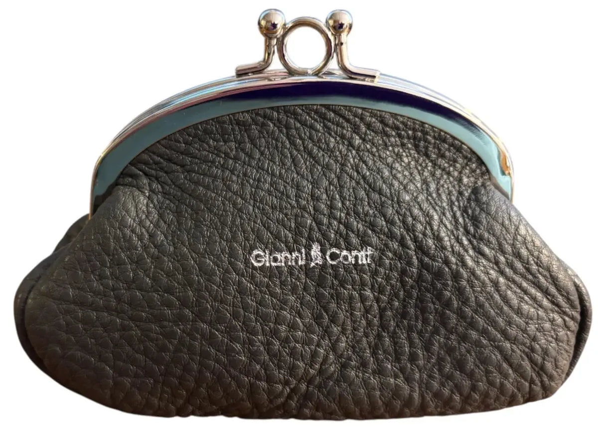 Gianni Conti Cherie Coin Purse Black-Lommebok/ Kortholder-BagBrokers