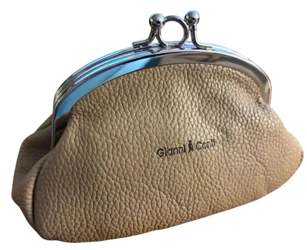 Gianni Conti Cherie Coin Purse Oliven-Lommebok/ Kortholder-BagBrokers
