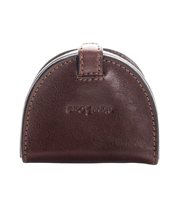 Gianni Conti Myntpung i skinn Brun-Lommebok/ Kortholder-BagBrokers