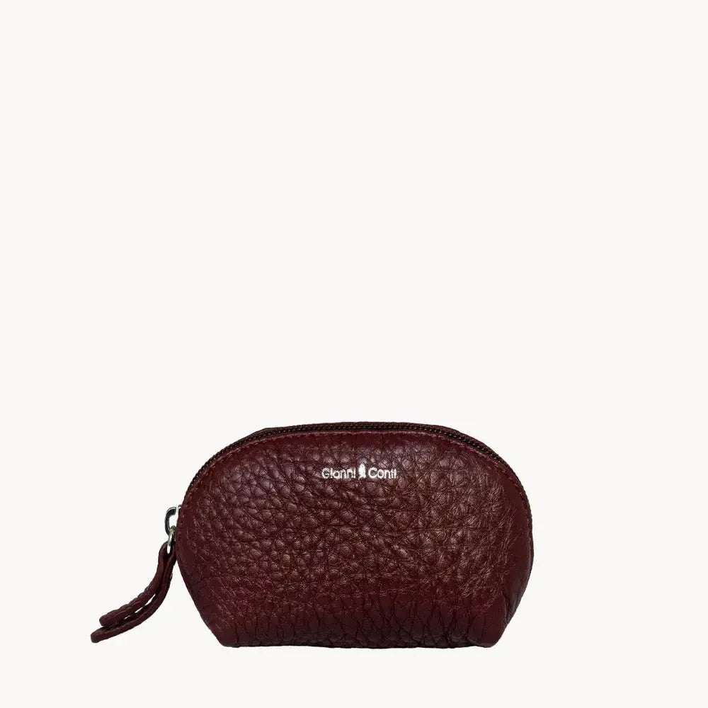 Gianni Conti Vera Coin Purse Burgunder-Lommebok/ Kortholder-BagBrokers