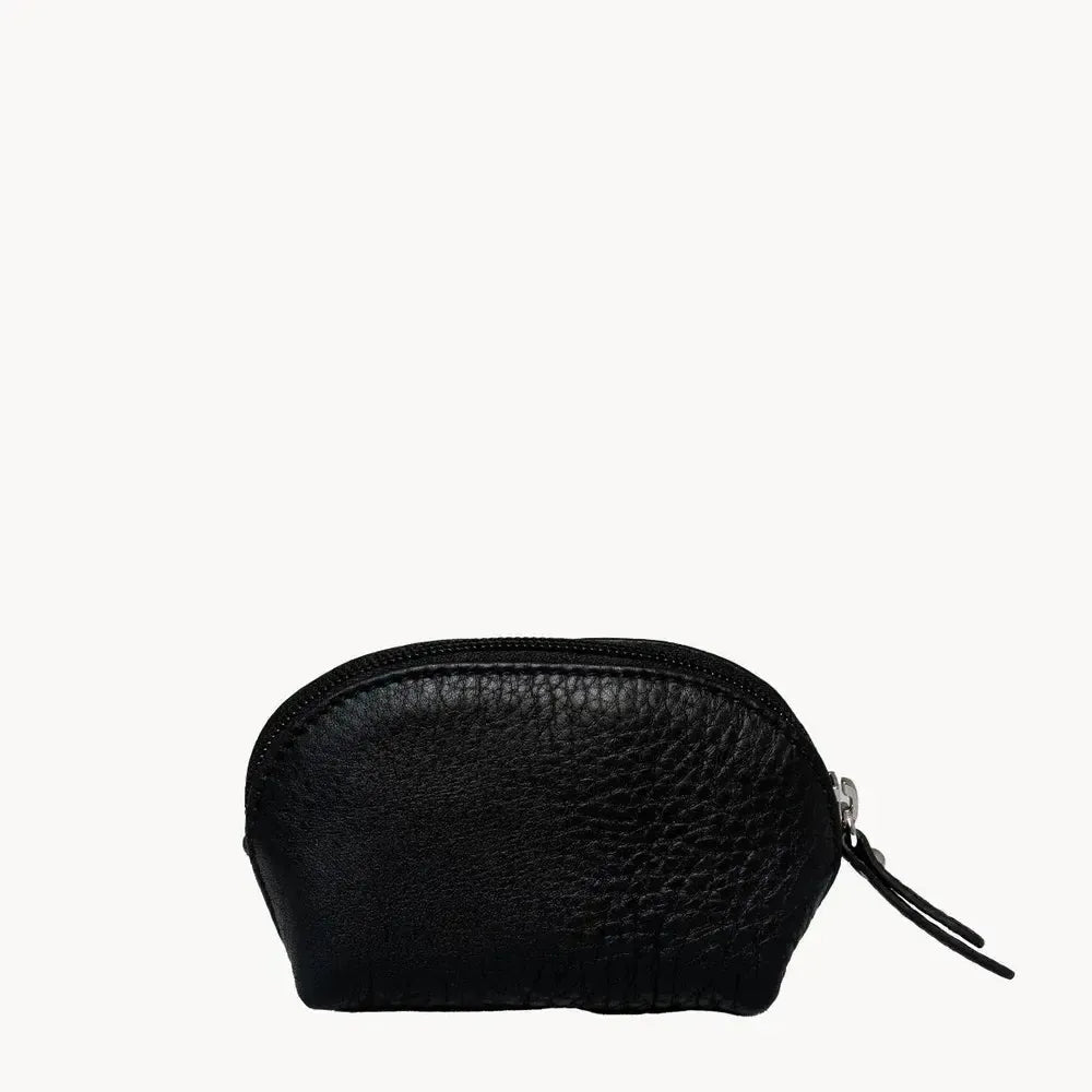 Gianni Conti Vera Coin Purse Svart-Lommebok/ Kortholder-BagBrokers