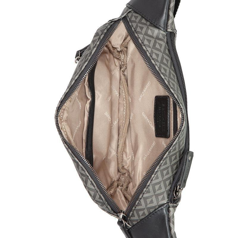 Gianni Conti midjeveske i Svart mønster-Veske-BagBrokers