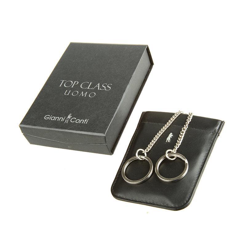 Gianni Conti nøkkelpung Svart-Lommebok/ Kortholder-BagBrokers