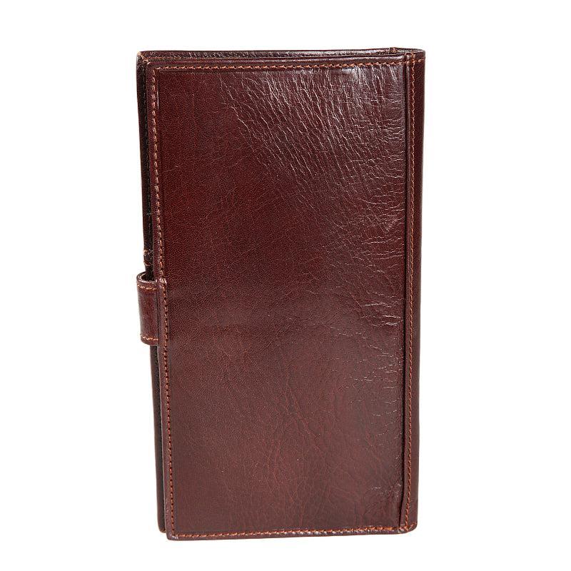 Gianni Conti reisemappe i skinn Brun-Lommebok/ Kortholder-BagBrokers