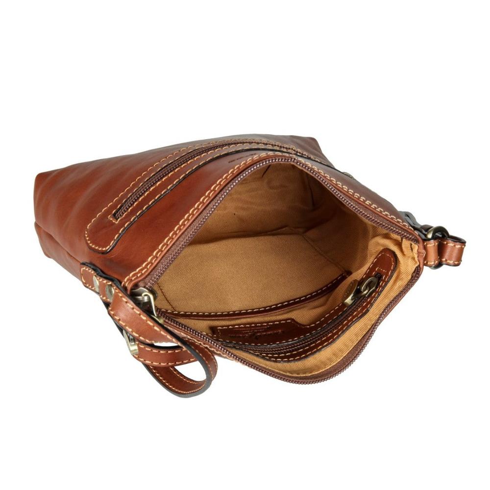 Gianni Conti skulderveske Tan-Veske-BagBrokers