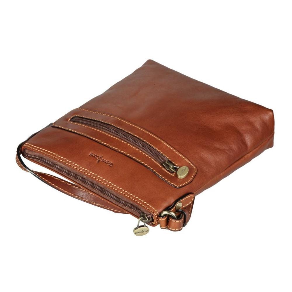 Gianni Conti skulderveske Tan-Veske-BagBrokers