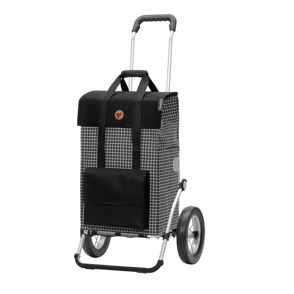 Grå Andersen Royal Shopper HEDDA Trillebag 51 Liter 3,7 kg-Bagger-BagBrokers