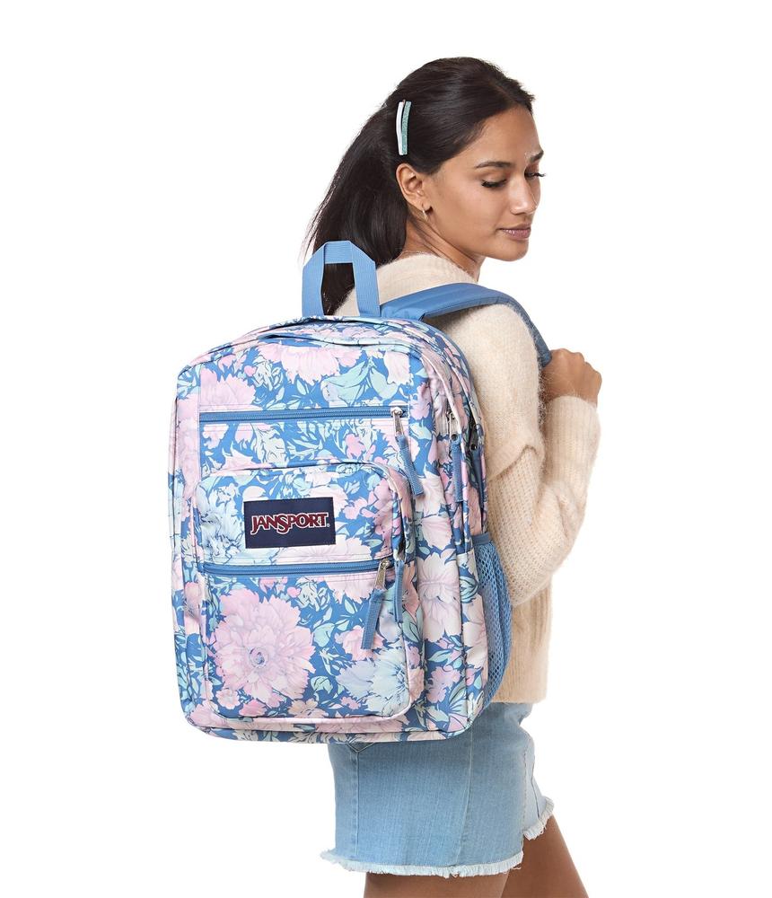 JanSport Big Student 15" Pc sekk Faded Tapestry E Blue-Ryggsekker-BagBrokers