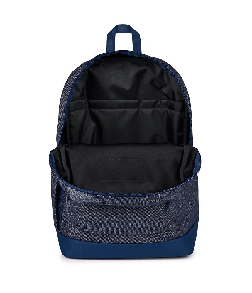 JanSport Cross Town Plus sekk 26 liter Indigo Denim-Ryggsekker-BagBrokers