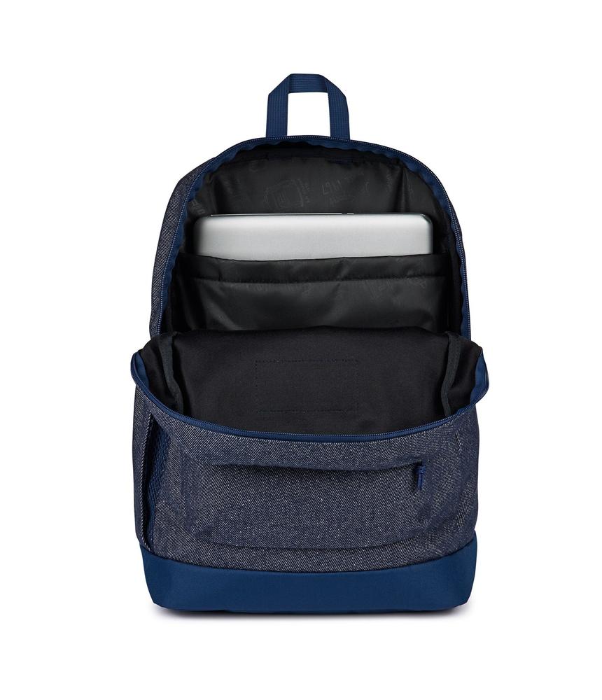 JanSport Cross Town Plus sekk 26 liter Indigo Denim-Ryggsekker-BagBrokers