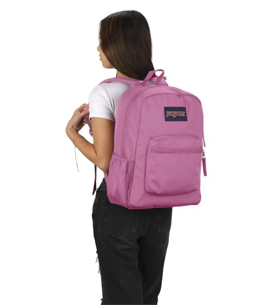 JanSport Cross Town sekk 26 liter Mauve Haze-Ryggsekker-BagBrokers