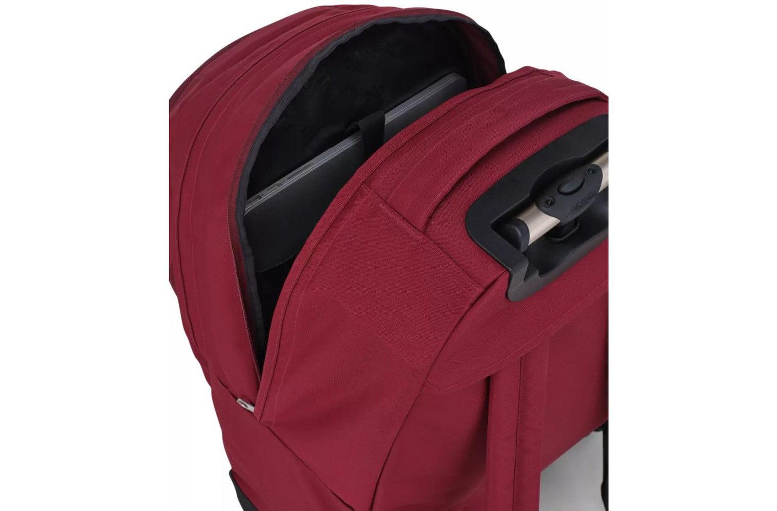 JanSport Driver 8 ryggsekk med hjul Russet Red-Ryggsekker-BagBrokers