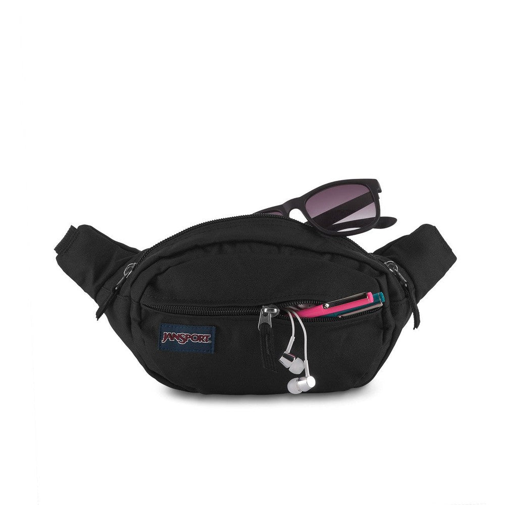 JanSport Fifth Avenue midjeveske Black-Rumpetaske-BagBrokers